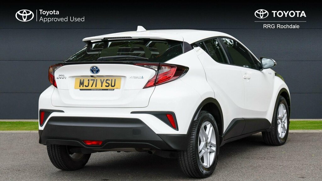 Toyota C-Hr 1.8 Vvt-h Icon Cvt Euro 6 Ss White #2
