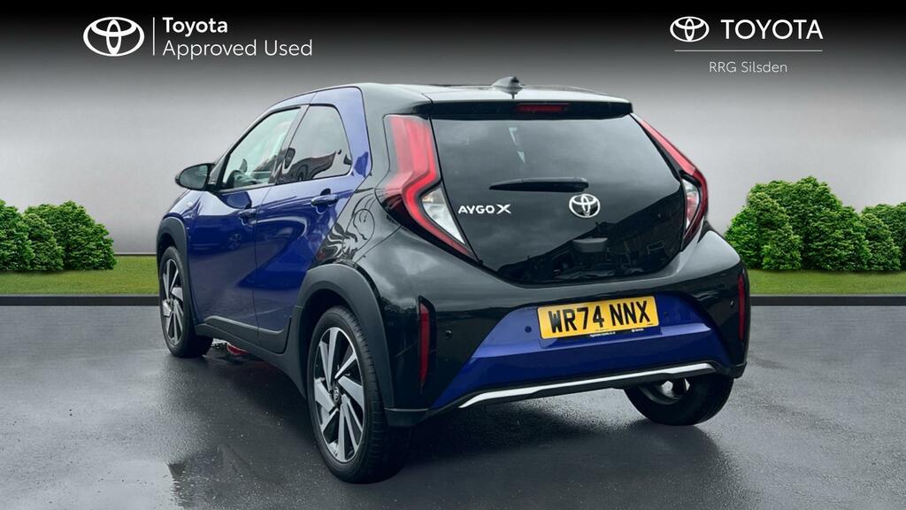 Toyota Aygo X 1.0 Vvt-i Exclusive X-shift Euro 6 Ss WR74NNX Blue #4