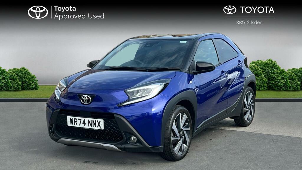 Toyota Aygo X 1.0 Vvt-i Exclusive X-shift Euro 6 Ss WR74NNX Blue #3