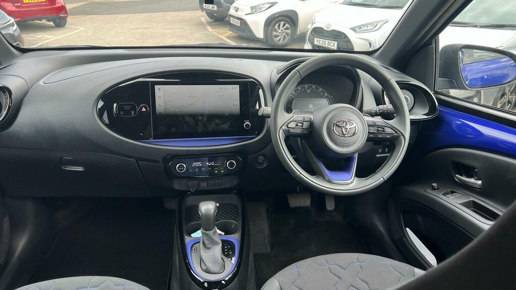 Toyota Aygo X 1.0 Vvt-i Exclusive X-shift Euro 6 Ss WR74NNX Blue #6