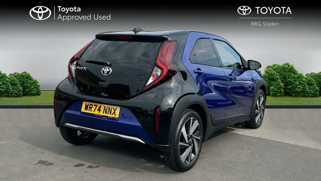 Toyota Aygo X 1.0 Vvt-i Exclusive X-shift Euro 6 Ss WR74NNX Blue #2