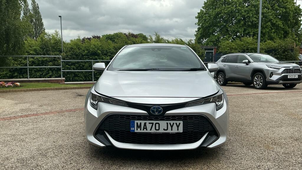 Toyota Corolla 1.8 Vvt-h Icon Tech Cvt Euro 6 Ss MA70JYY Silver #2