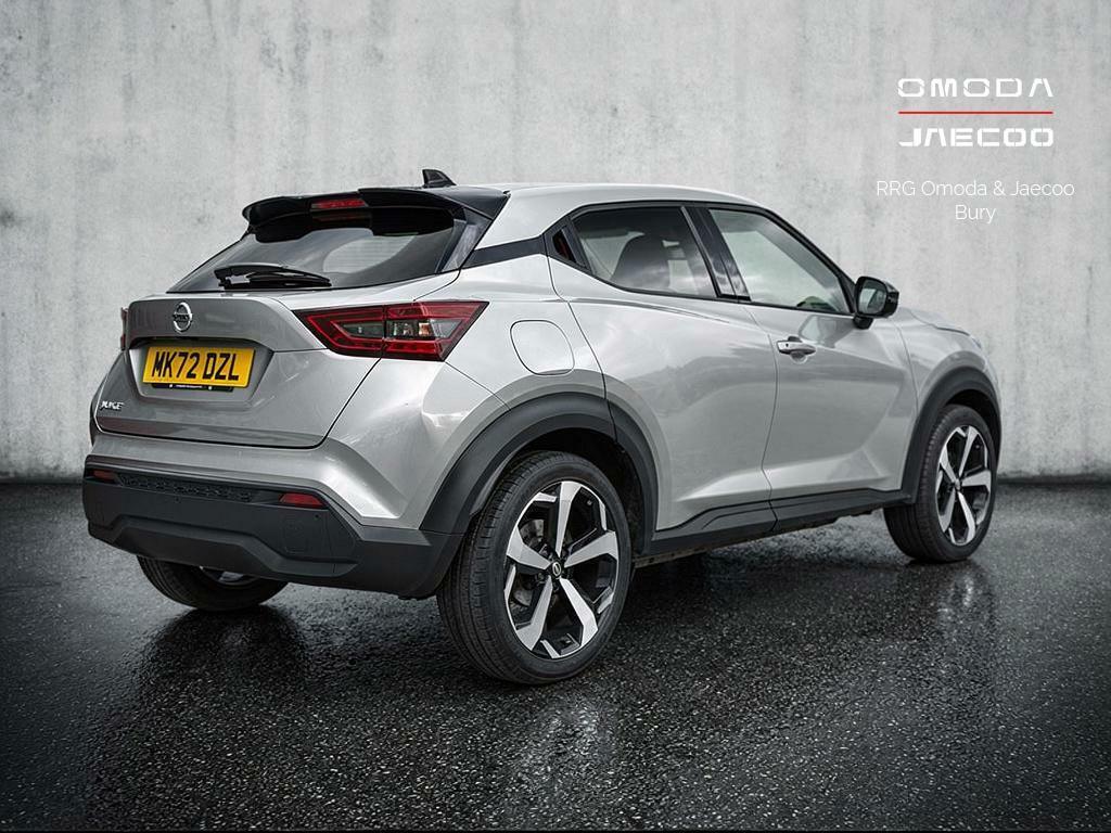 Nissan Juke 1.0 Dig-t Tekna Dct Euro 6 Ss MK72DZL Silver #5