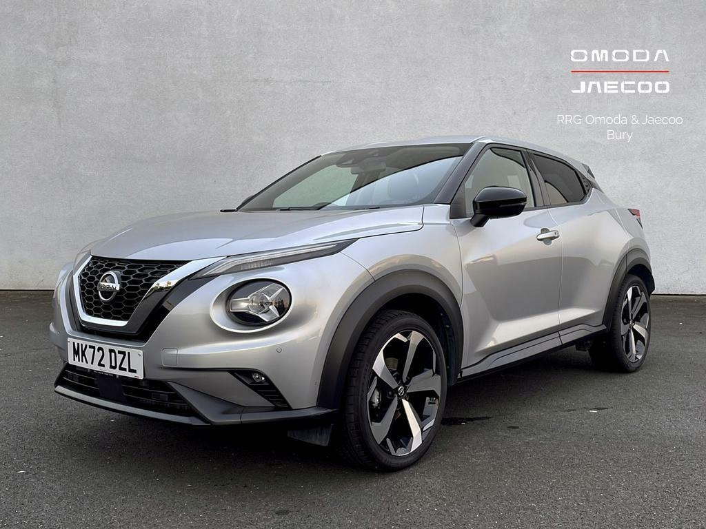 Nissan Juke 1.0 Dig-t Tekna Dct Euro 6 Ss MK72DZL Silver #4