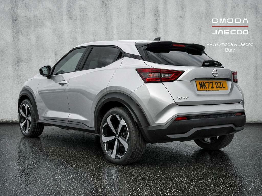 Nissan Juke 1.0 Dig-t Tekna Dct Euro 6 Ss MK72DZL Silver #3