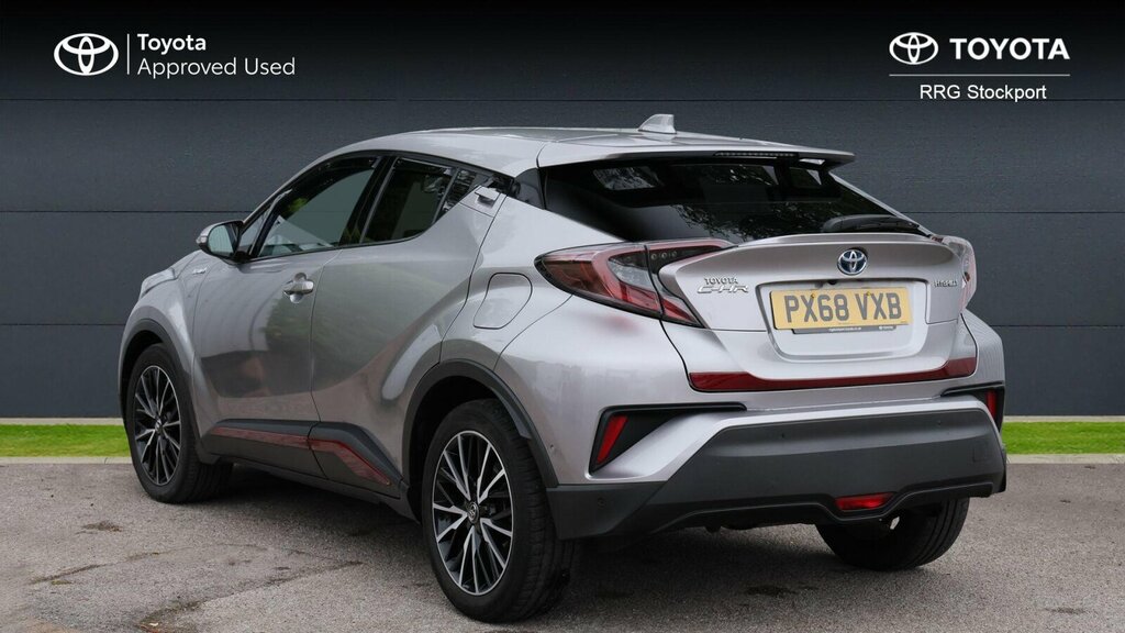 Toyota C-Hr 1.8 Vvt-h Excel Cvt Euro 6 Ss PX68VXB Silver #4