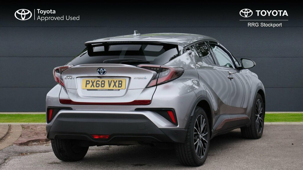 Toyota C-Hr 1.8 Vvt-h Excel Cvt Euro 6 Ss PX68VXB Silver #2