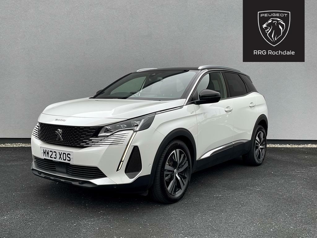 Peugeot 3008 1.2 Puretech Gt Euro 6 Ss White #3