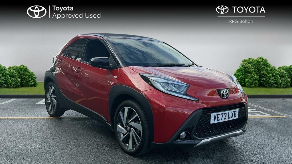 Toyota Aygo X 1.0 Vvt-i Exclusive X-shift Euro 6 Ss Red