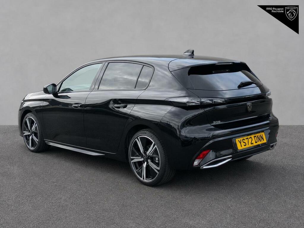 Peugeot 308 1.2 Puretech Gt Eat Euro 6 Ss YS72DNN Black #6