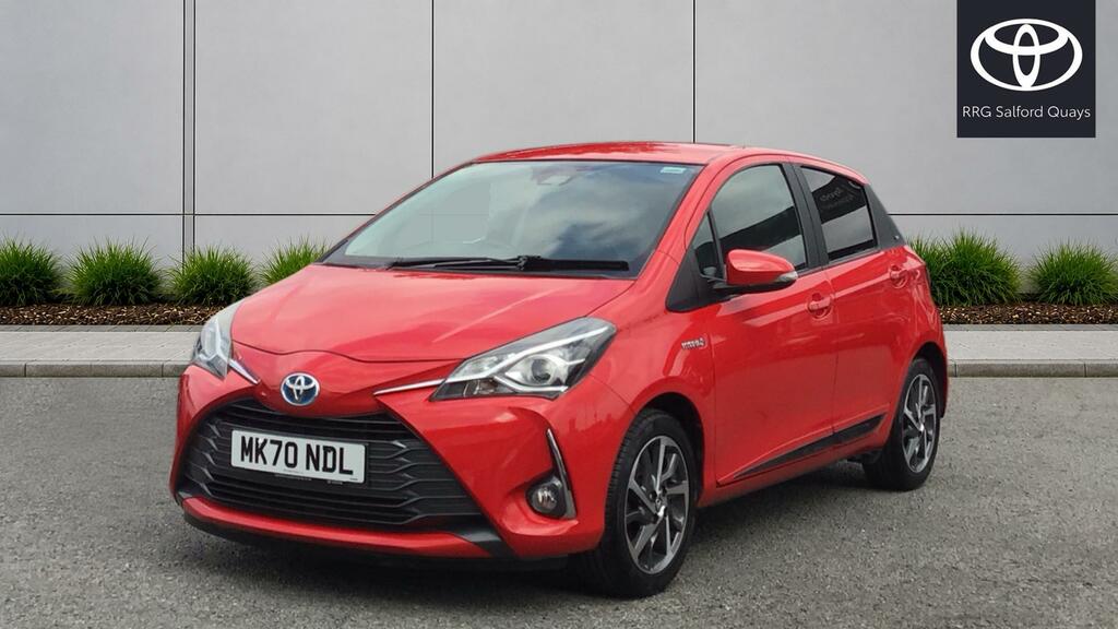 Toyota Yaris 1.5 Vvt-h Y20 Hatchback Hybrid E-cvt Eu MK70NDL Red #3
