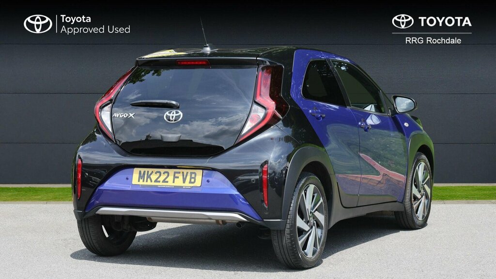 Toyota Aygo X 1.0 Vvt-i Exclusive X-shift Euro 6 Ss MK22FVB Blue #2