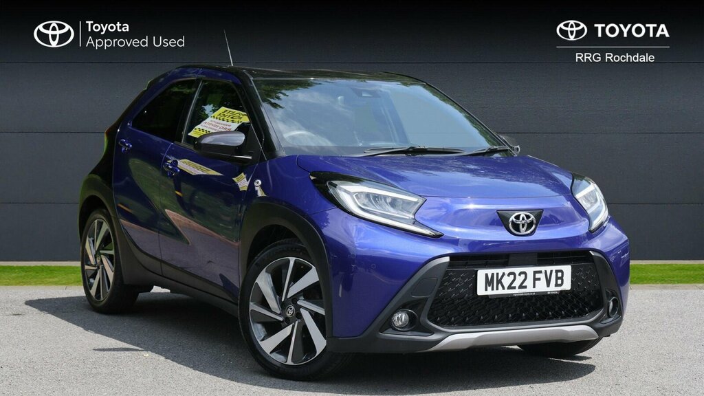 Toyota Aygo X 1.0 Vvt-i Exclusive X-shift Euro 6 Ss MK22FVB Blue
