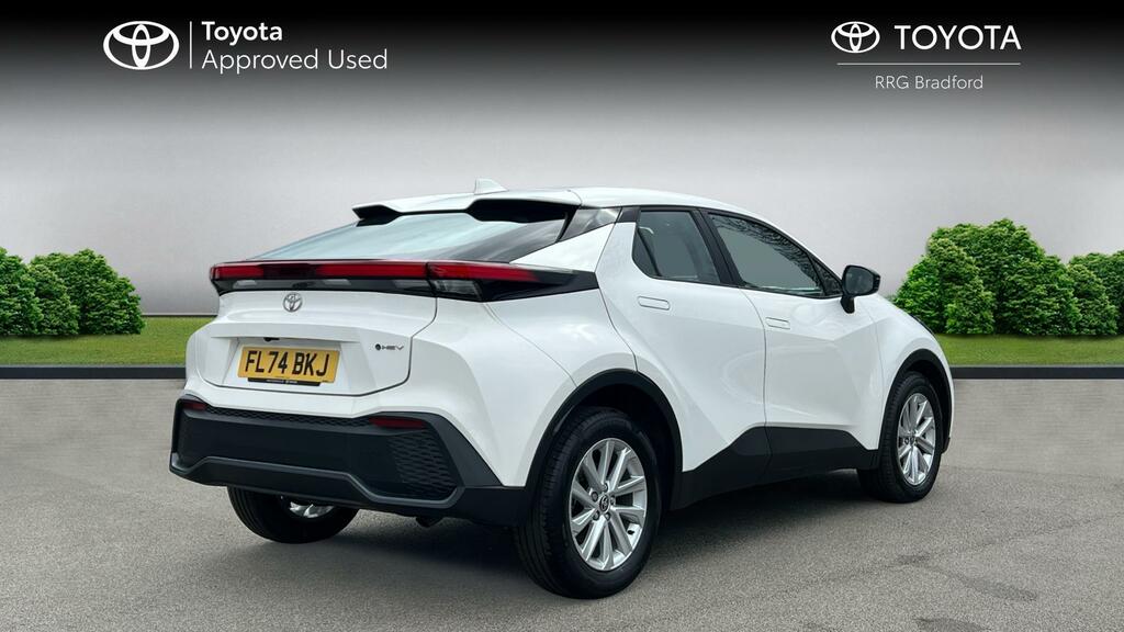 Toyota C-Hr 1.8 Vvt-h Icon Cvt Euro 6 Ss White #2