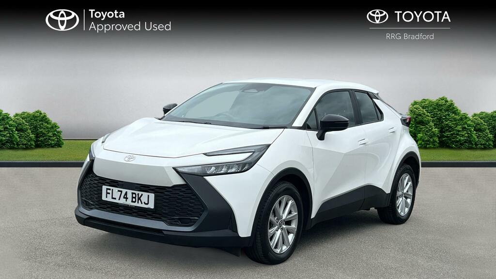 Toyota C-Hr 1.8 Vvt-h Icon Cvt Euro 6 Ss White #3