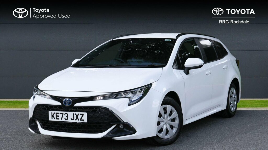 Toyota Corolla 1.8 Vvt-h Car Derived Van Hybrid Cvt Eu KE73JXZ White #3