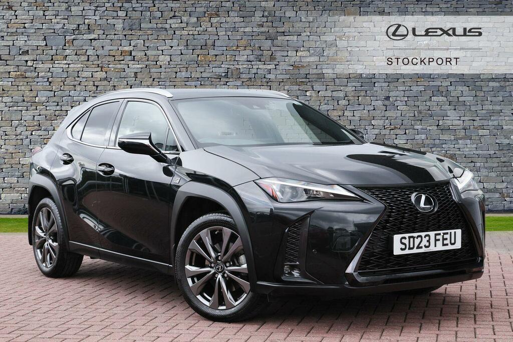 Lexus UX 2.0 250H F Sport Design Suv Hybrid E-cv SD23FEU Black