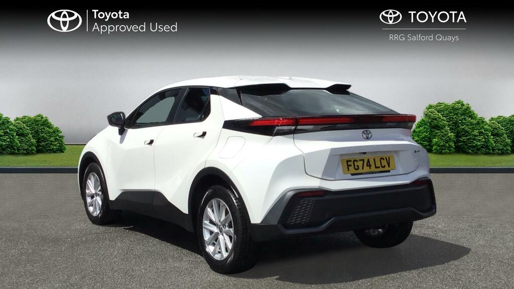 Toyota C-Hr 1.8 Vvt-h Icon Cvt Euro 6 Ss White #4