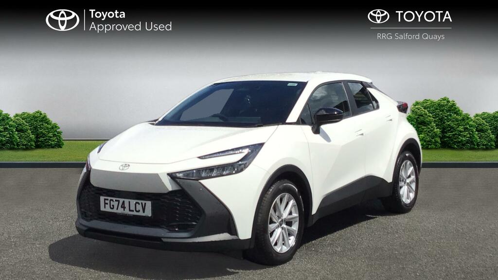 Toyota C-Hr 1.8 Vvt-h Icon Cvt Euro 6 Ss White #3