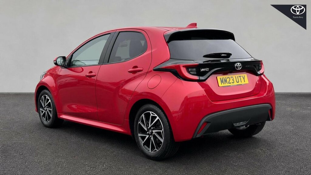 Toyota Yaris 1.5 Vvt-h Design E-cvt Euro 6 Ss MM23UTY Red #5