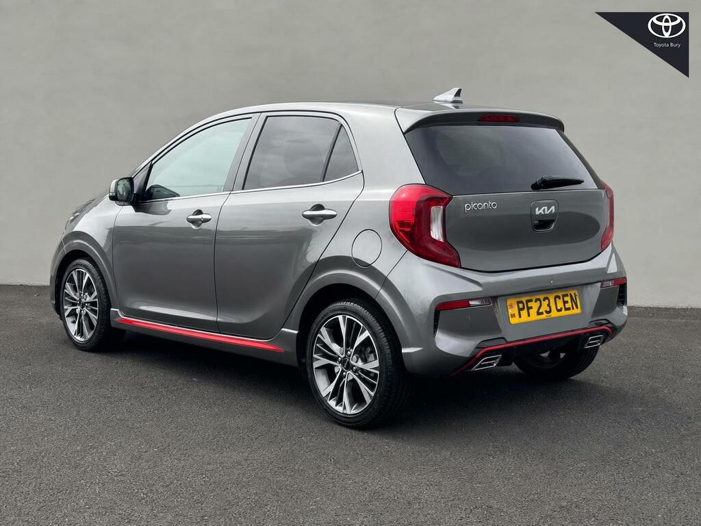 Kia Picanto 1.0 T-gdi Gt-line S Euro 6 Ss PF23CEN Grey #6
