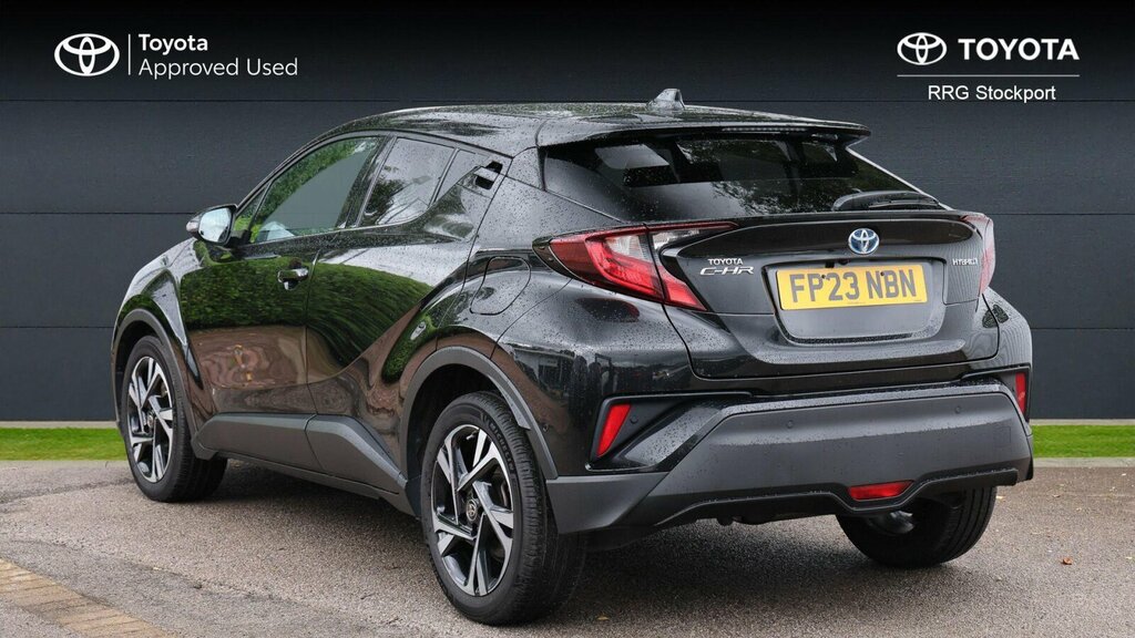 Toyota C-Hr 1.8 Vvt-h Design Cvt Euro 6 Ss FP23NBN Black #4