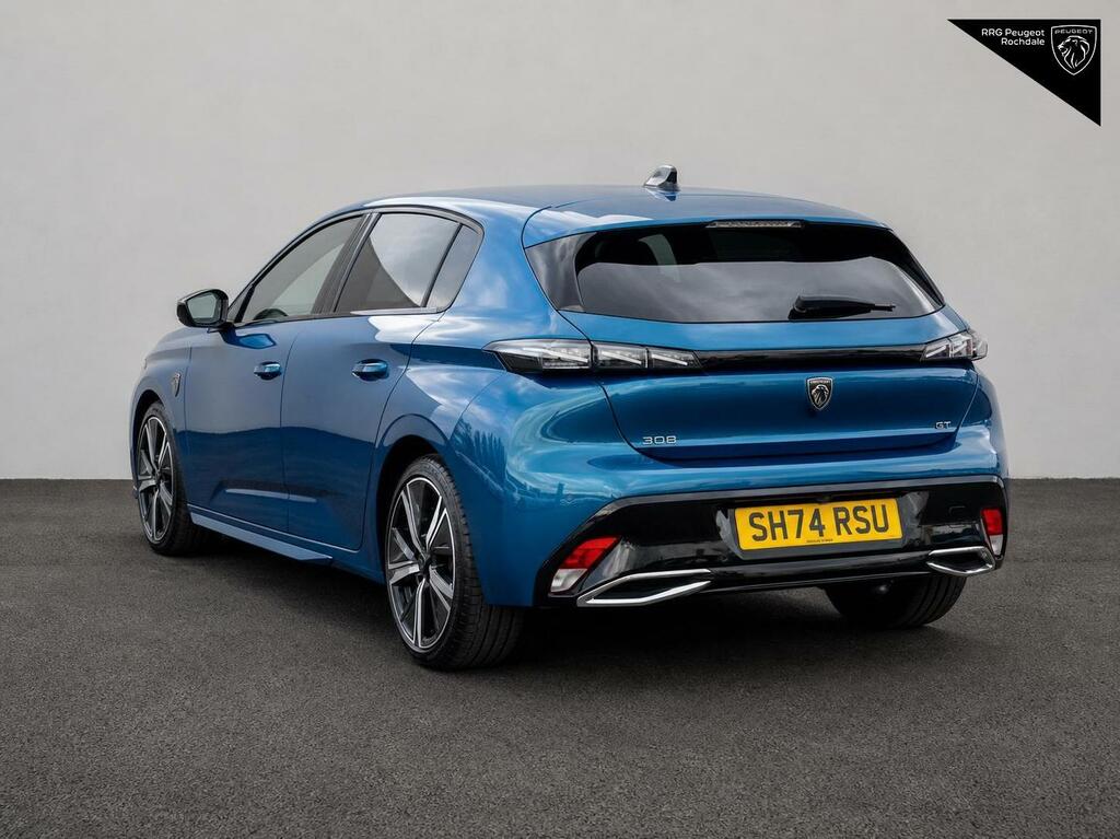 Peugeot 308 1.2 Puretech Gt Eat Euro 6 Ss SH74RSU Blue #6