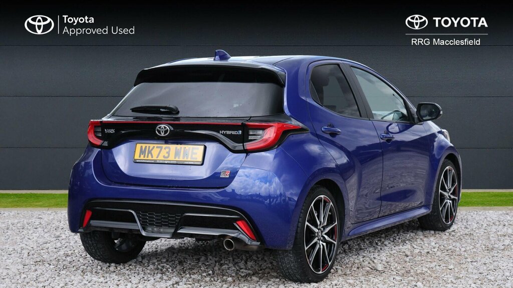 Toyota Yaris 1.5 Vvt-h Gr Sport E-cvt Euro 6 Ss MK73WWE Blue #2