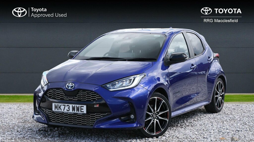Toyota Yaris 1.5 Vvt-h Gr Sport E-cvt Euro 6 Ss MK73WWE Blue #3