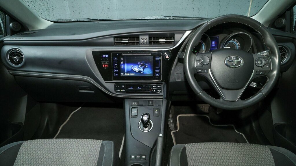 Toyota Auris 1.8 Vvt-h Design Cvt Euro 6 Ss YB67DZO Blue #6