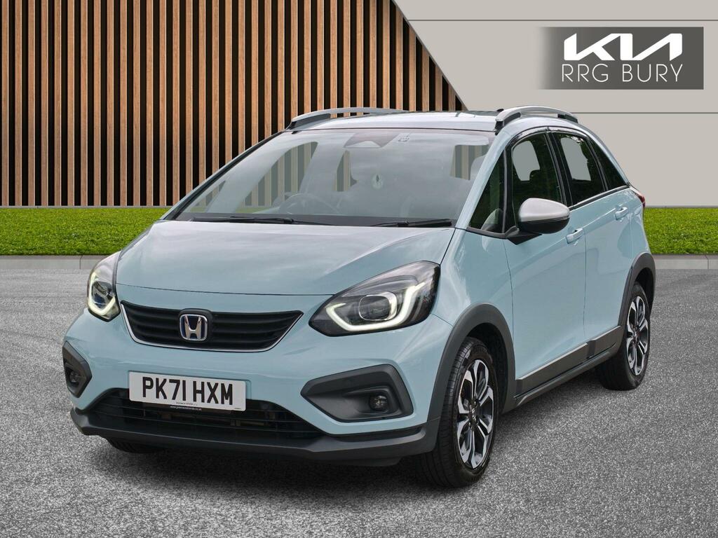 Honda Jazz 1.5 H I-mmd Crosstar Ex Ecvt Euro 6 Ss PK71HXM Blue #5