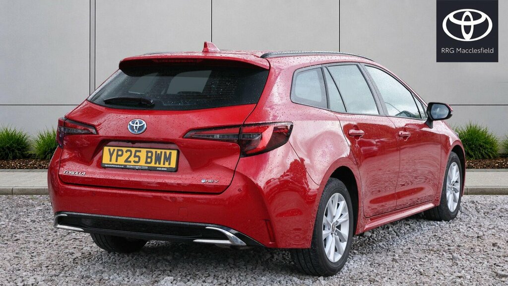 Toyota Corolla 1.8 Vvt-h Icon Touring Sports Cvt Euro 6 Ss YP25BWM Red #2
