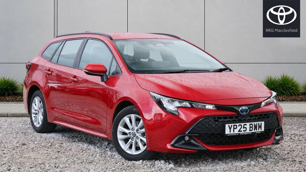 Toyota Corolla 1.8 Vvt-h Icon Touring Sports Cvt Euro 6 Ss YP25BWM Red