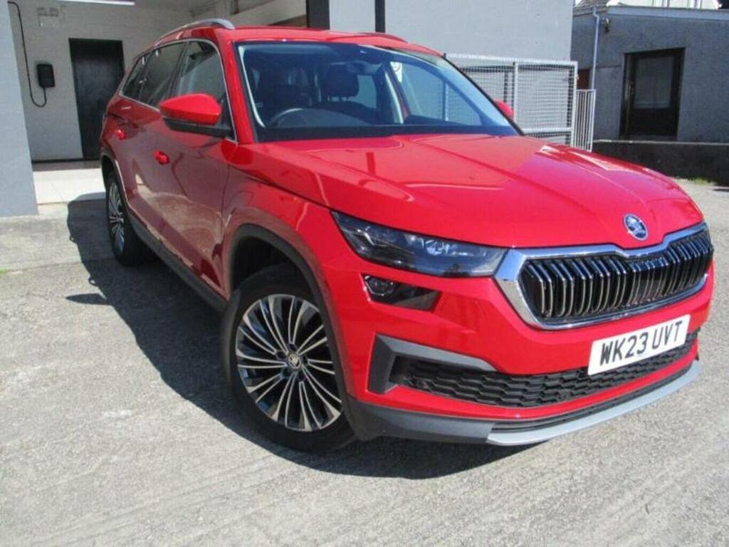 Skoda Kodiaq 1.5 Tsi Se L Executive Dsg 7 Seat Red