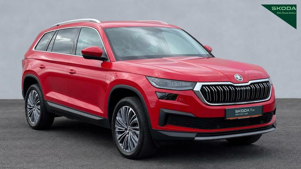 Skoda Kodiaq 1.5 Tsi Se L Executive Dsg 7 Seat Red