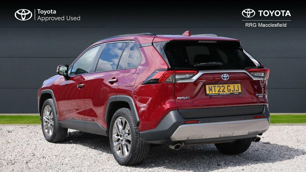 Toyota Rav 4 2.5 Vvt-h Excel Cvt 4Wd Euro 6 Ss MT22GJJ Red #4