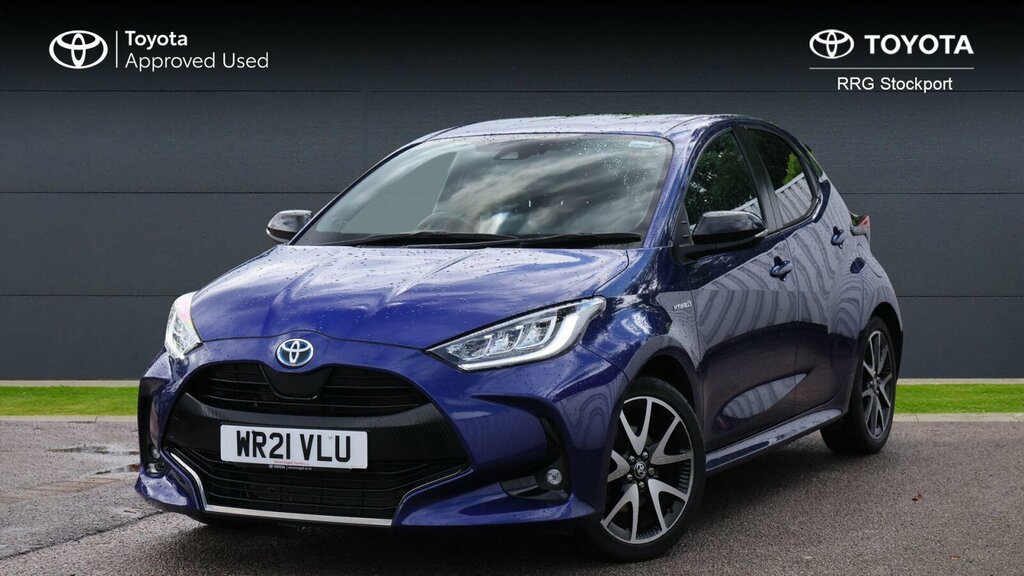 Toyota Yaris 1.5 Vvt-h Dynamic E-cvt Euro 6 Ss WR21VLU Blue #3
