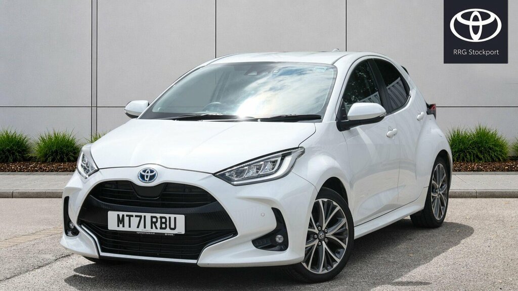 Toyota Yaris 1.5 Vvt-h Excel E-cvt Euro 6 Ss MT71RBU White #3