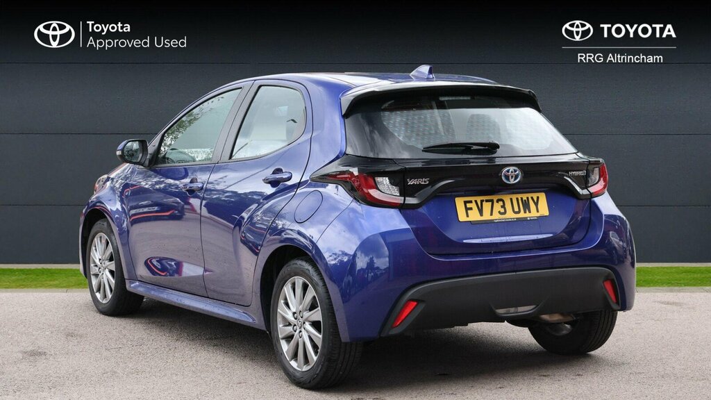 Toyota Yaris 1.5 Vvt-h Icon E-cvt Euro 6 Ss FV73UWY Blue #4