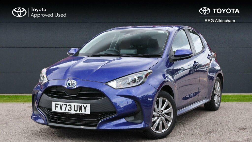 Toyota Yaris 1.5 Vvt-h Icon E-cvt Euro 6 Ss FV73UWY Blue #3