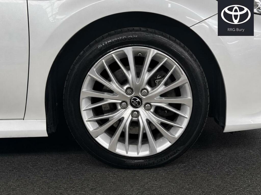 Toyota Camry 2.5 Vvt-h Excel Cvt Euro 6 Ss White #5