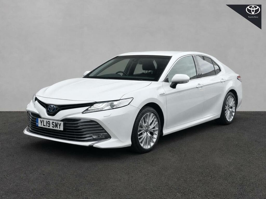Toyota Camry 2.5 Vvt-h Excel Cvt Euro 6 Ss White #3