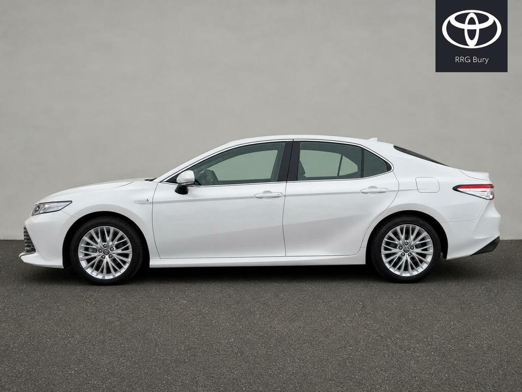Toyota Camry 2.5 Vvt-h Excel Cvt Euro 6 Ss White #4