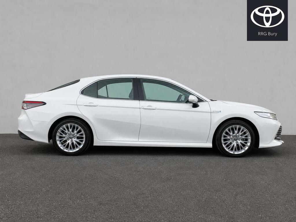 Toyota Camry 2.5 Vvt-h Design Saloon Hybrid Cvt Euro White #9