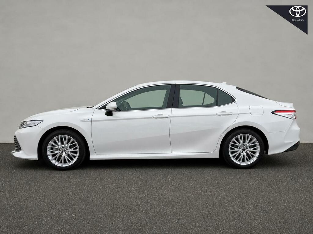 Toyota Camry 2.5 Vvt-h Excel Cvt Euro 6 Ss White #4