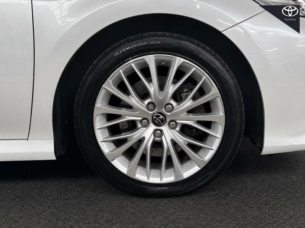 Toyota Camry 2.5 Vvt-h Excel Cvt Euro 6 Ss White #5