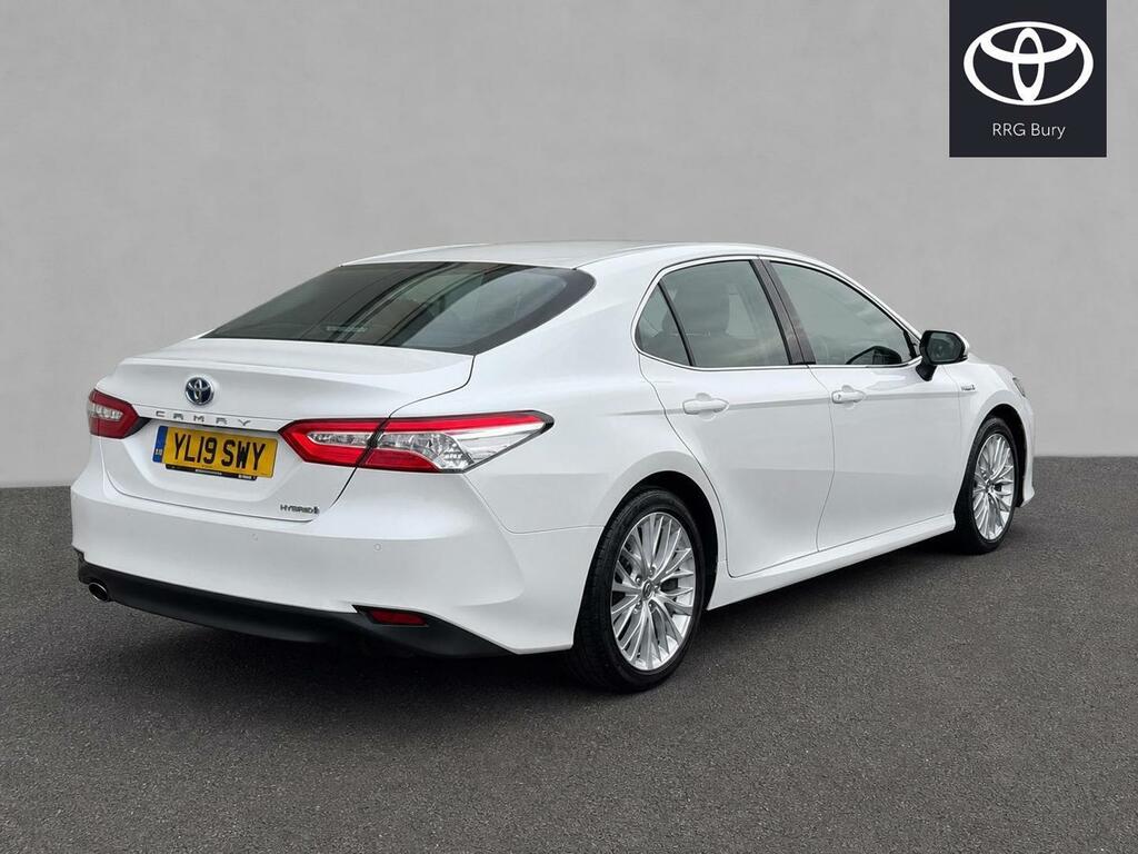 Toyota Camry 2.5 Vvt-h Design Saloon Hybrid Cvt Euro White #8