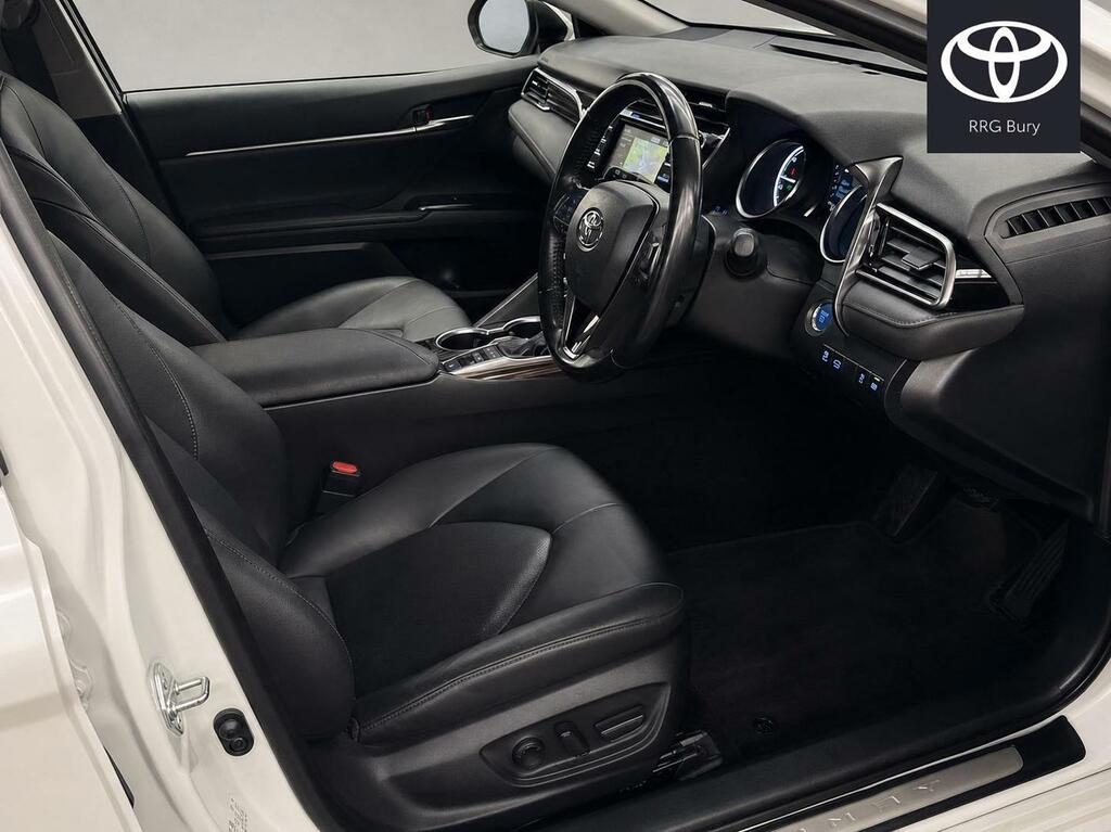 Toyota Camry 2.5 Vvt-h Design Saloon Hybrid Cvt Euro White #13