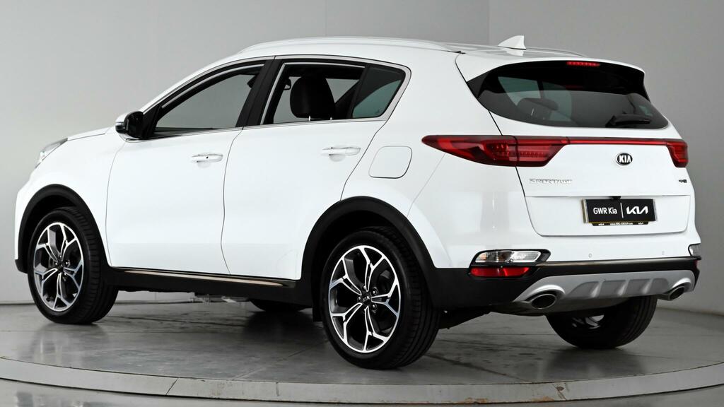Kia Sportage 1.6 T-gdi Gt-line Euro 6 Ss White #4