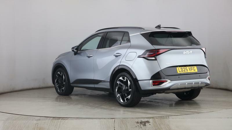 Kia Sportage 1.6 T-gdi 48V Gt-line Silver #2
